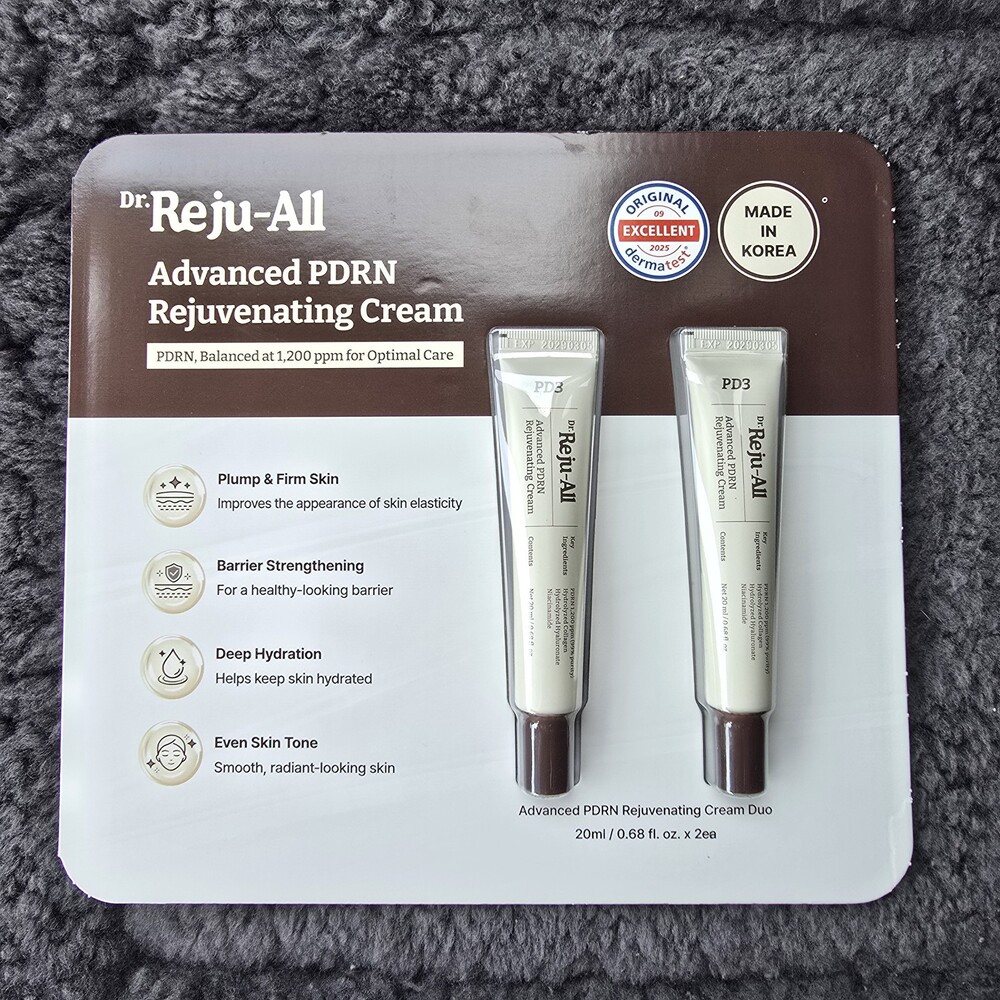 Dr. Reju-All Advanced PDRN Rejuvenating Cream 2 pk Korean Glass Firm Younger
